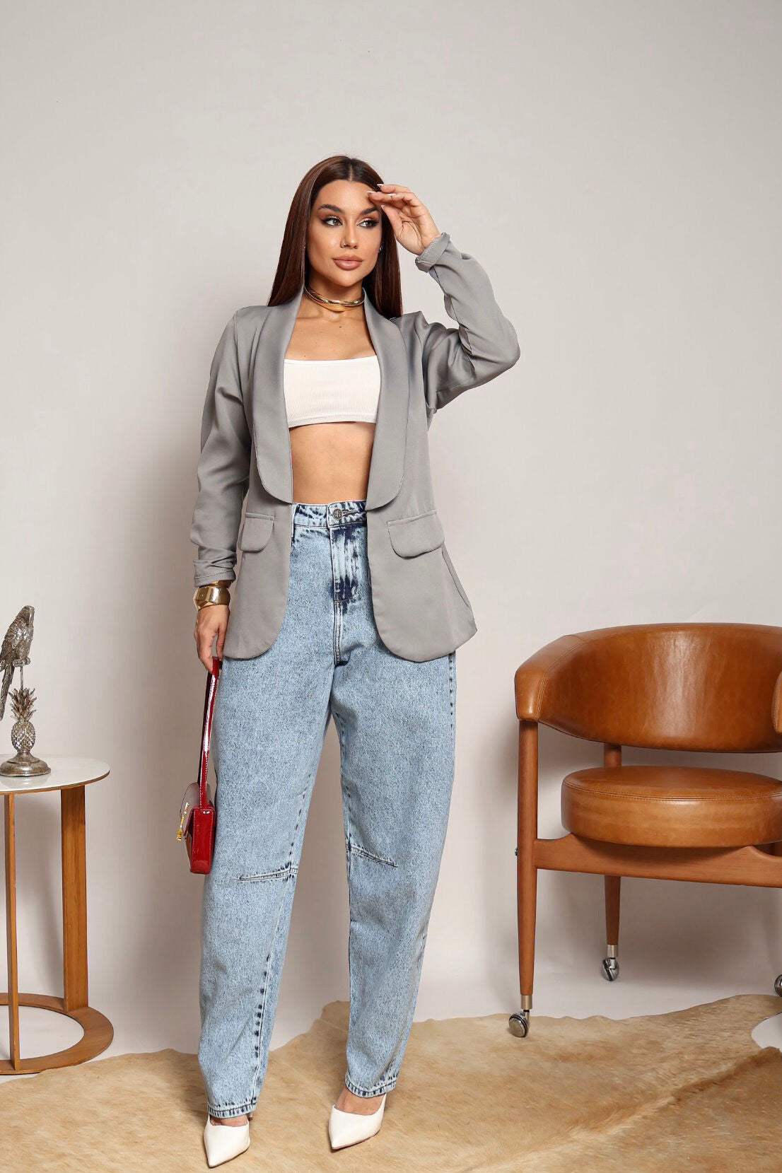 BLAZER VERÔNICA ALFAIATARIA PREMIUM SLIM