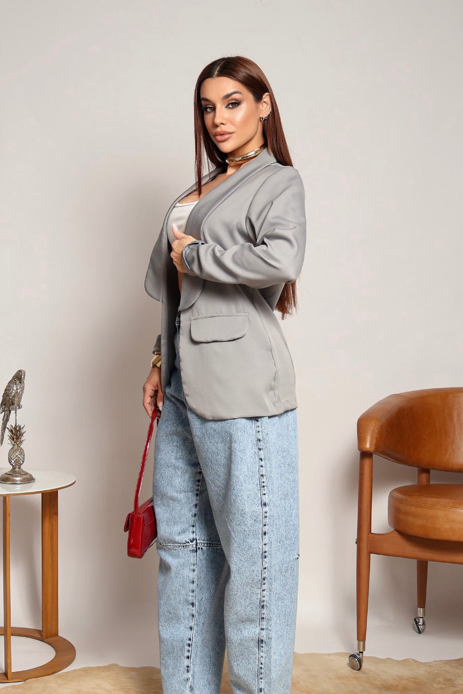 BLAZER VERÔNICA ALFAIATARIA PREMIUM SLIM