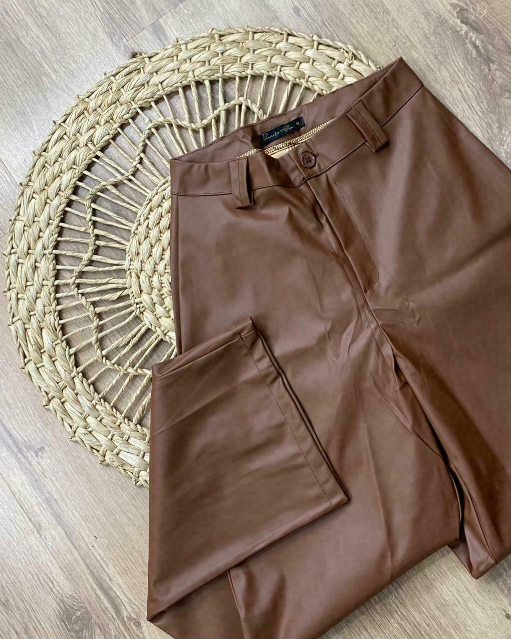 PANTALONA SÂMELA COURO