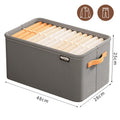 Foldable Clothes Organizer Box – Thick Fabric Storage Bin for Jeans, Sweaters & Wardrobe