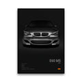 BMW M Series Canvas Wall Art – G80 M3, E30 M3 & Z8 Unframed Poster