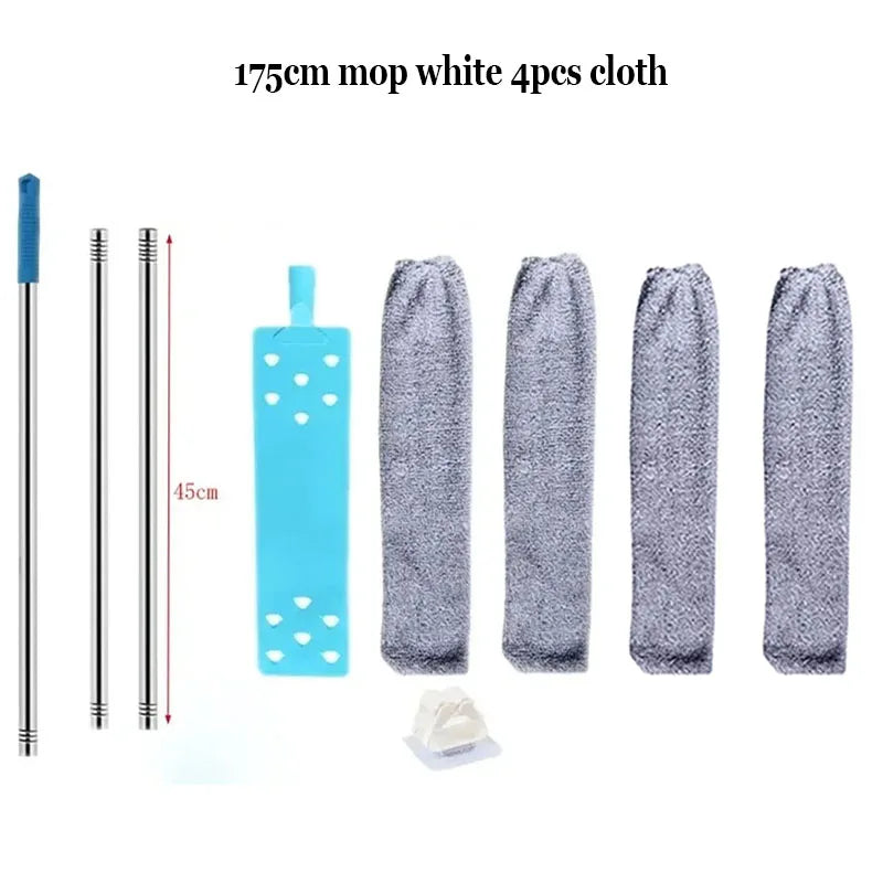 Telescopic Microfiber Duster – Extendable Cleaning Brush for Blinds, Ceiling Fans & Hard-to-Reach Areas