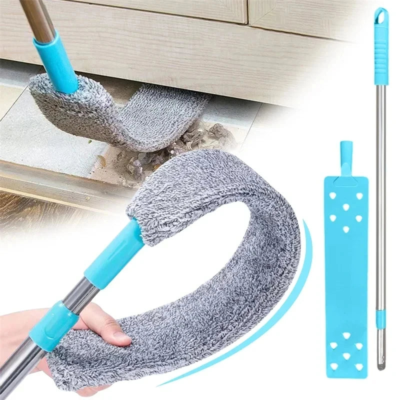 Telescopic Microfiber Duster – Extendable Cleaning Brush for Blinds, Ceiling Fans & Hard-to-Reach Areas