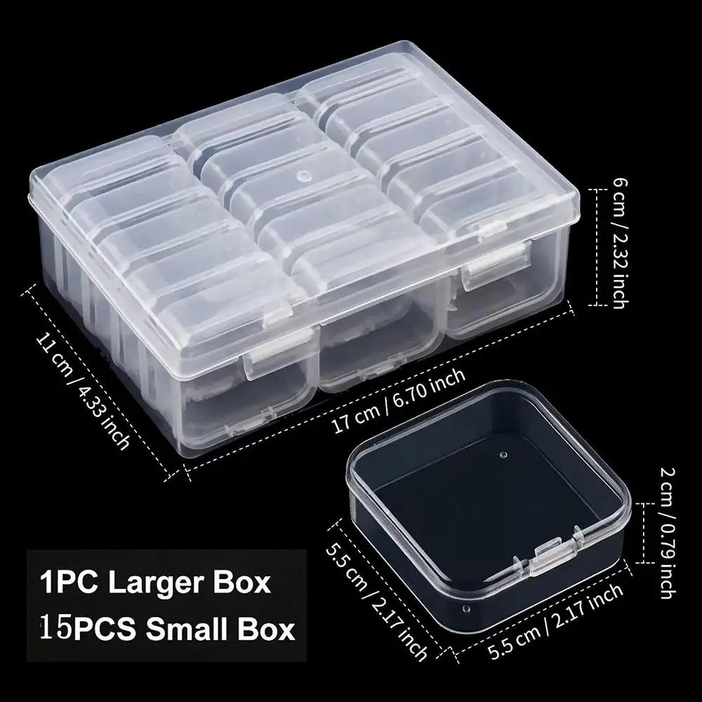 Large Clear Document Storage Box – Desktop Organizer for Files, Paper & Office Supplies