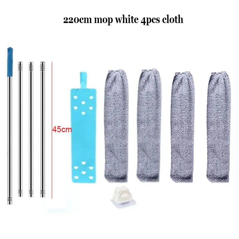 Telescopic Microfiber Duster – Extendable Cleaning Brush for Blinds, Ceiling Fans & Hard-to-Reach Areas