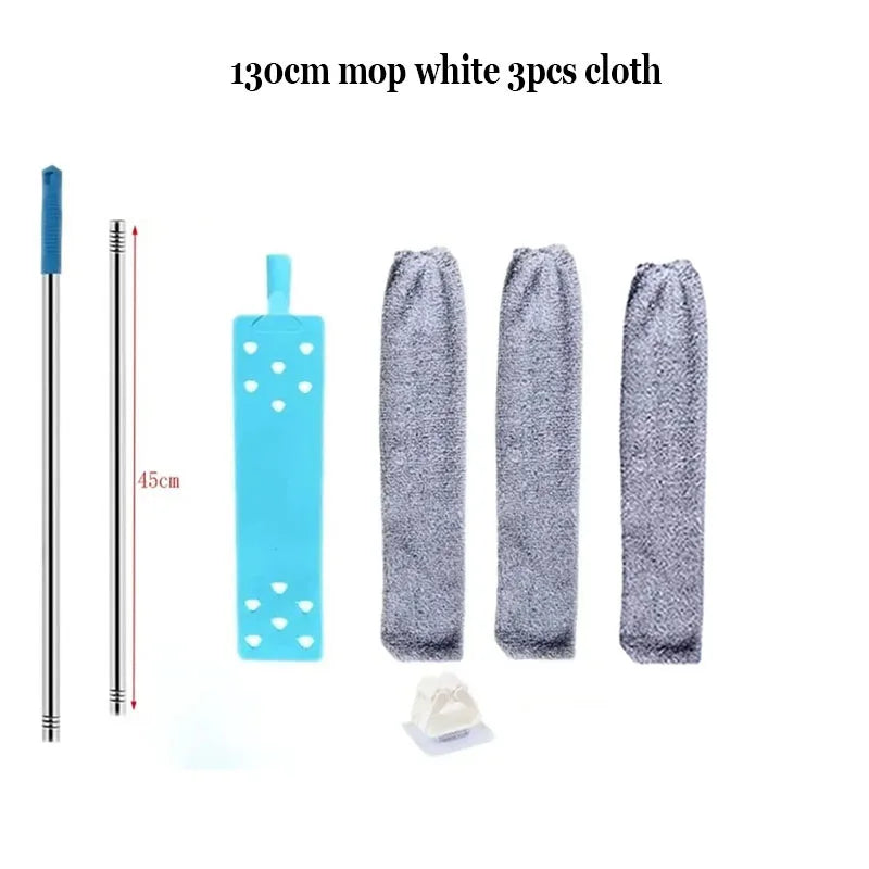 Telescopic Microfiber Duster – Extendable Cleaning Brush for Blinds, Ceiling Fans & Hard-to-Reach Areas