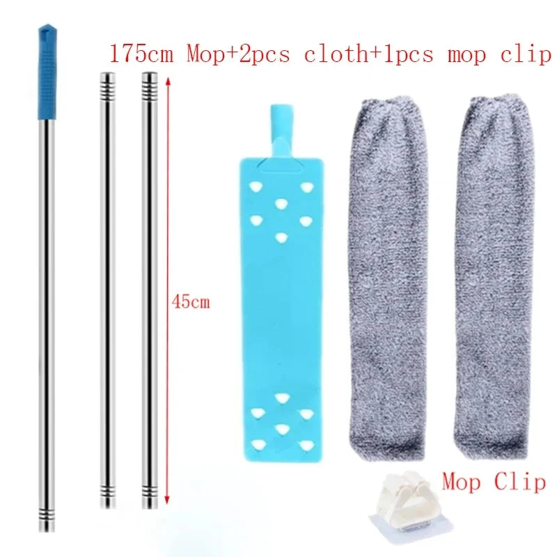 Telescopic Microfiber Duster – Extendable Cleaning Brush for Blinds, Ceiling Fans & Hard-to-Reach Areas