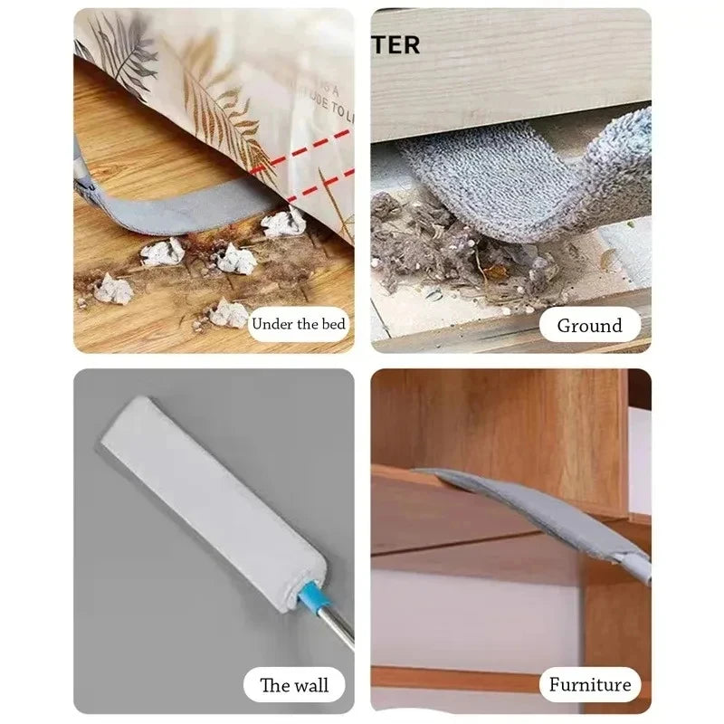 Telescopic Microfiber Duster – Extendable Cleaning Brush for Blinds, Ceiling Fans & Hard-to-Reach Areas
