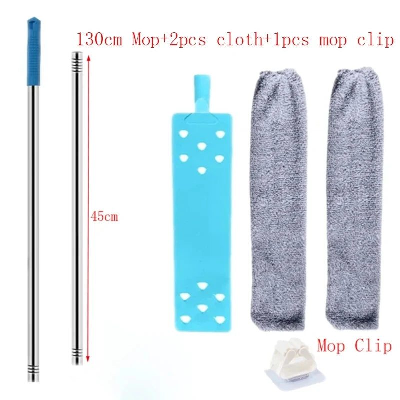Telescopic Microfiber Duster – Extendable Cleaning Brush for Blinds, Ceiling Fans & Hard-to-Reach Areas